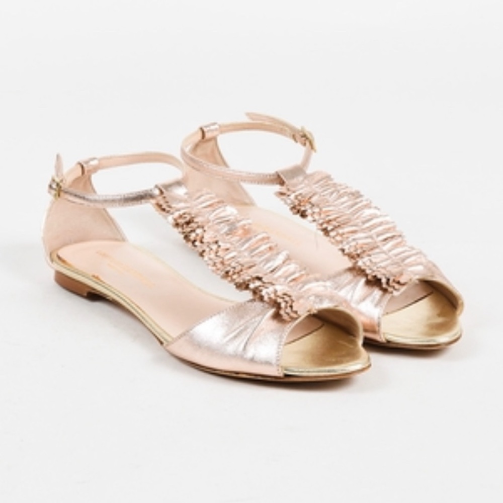 Loeffler Randall Metallic Sandals